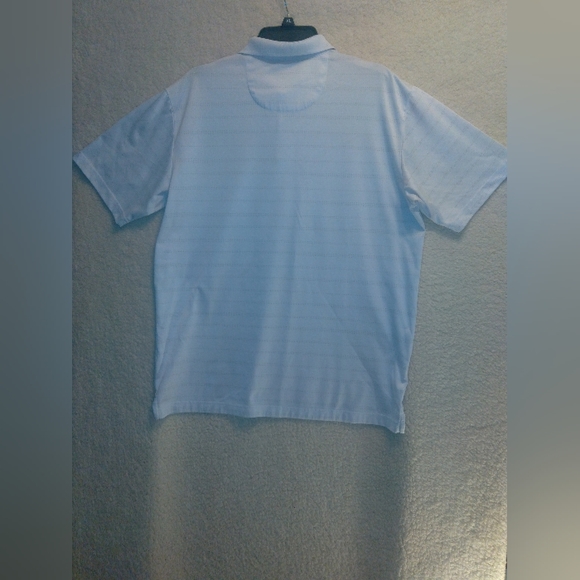 Callaway Opti Dri White Polyester Golf Polo Shirt Mens Size Large - Picture 2 of 8